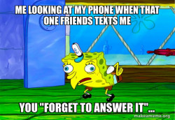 Mocking SpongeBob