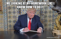 Donald Trump Writing Speech