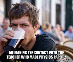 Lazy College Senior