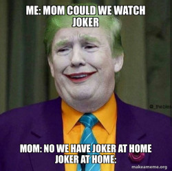 Joker at home