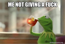 Kermit Drinking Tea