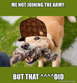 Scumbag dog