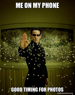 Neo Stopping Bullets