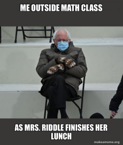 Bernie Sanders at the Inauguration