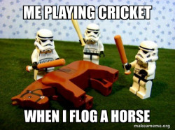 Flogging a Dead Horse