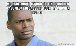 Confused Black Man