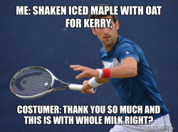 Sudden Clarity Djokovic