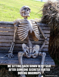 Waiting Skeleton