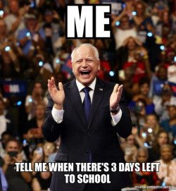 Happy Tim Walz