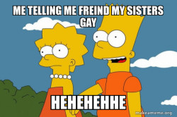 Bart and Lisa Chat