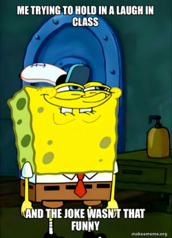 SpongeBob Grin