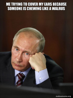 Contemplative Putin