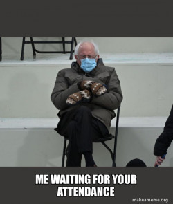 Bernie Sanders at the Inauguration