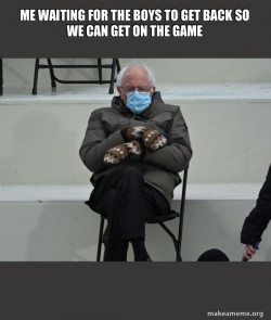 Bernie Sanders at the Inauguration