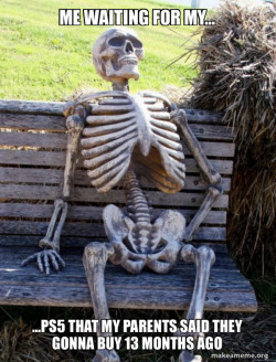 Waiting Skeleton