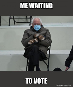 Bernie Sanders at the Inauguration