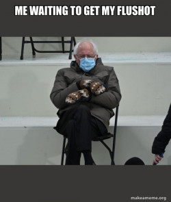 Bernie Sanders at the Inauguration