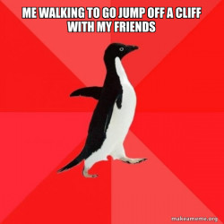 Socially Awesome Penguin