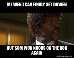 Samuel L Jackson from Pulp Fiction