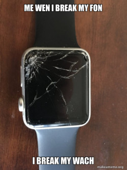 Broken Apple Watch