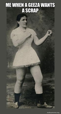 Overly Manly Woman