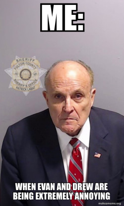 Rudy Giuliani Mugshot