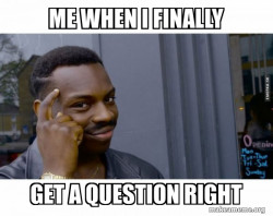 Roll Safe Black Guy Pointing at His Head 