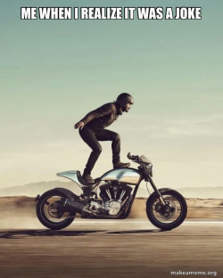 Keanu Reeves Stunt Bike