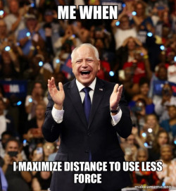 Happy Tim Walz