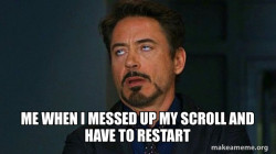 Tony Stark Eye Roll
