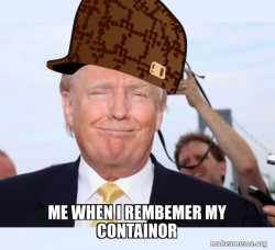Scumbag Donald Trump