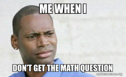 Confused Black Man