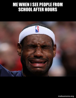 Lebron Crying