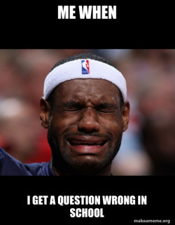 Lebron Crying