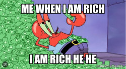 Mr Krabs Money