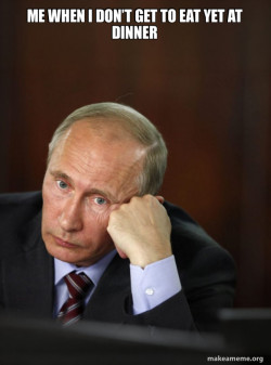 Contemplative Putin