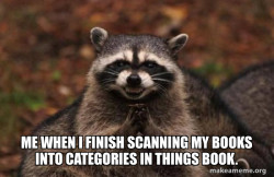 Evil Plotting Raccoon
