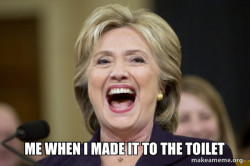 Hillary Clinton Laughs