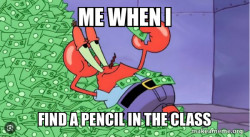 Mr Krabs Money