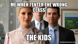 The Trump Kids Eric, Donald Jr and Ivanka