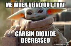Baby Yoda looking at you