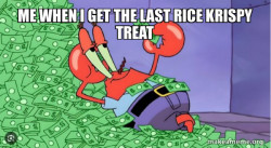 Mr Krabs Money