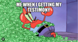 Mr Krabs Money