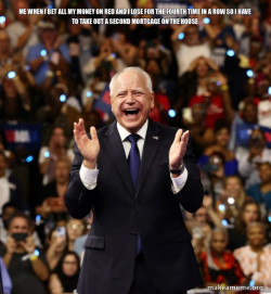 Happy Tim Walz