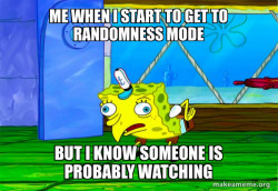 Mocking SpongeBob