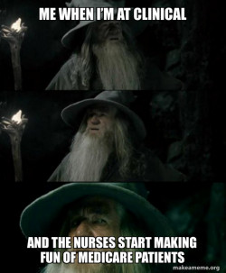 Confused Gandalf