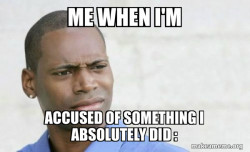Confused Black Man