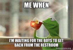 Kermit Drinking Tea