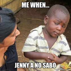 Skeptical Third World Kid