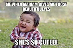 Evil, scheming toddler